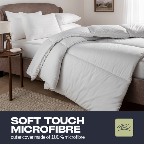 Soft Touch Luxury Duvet & Pillow Set Anti-Allergy Duvet & Pillow Set ALL SIZES - Picture 79 of 109