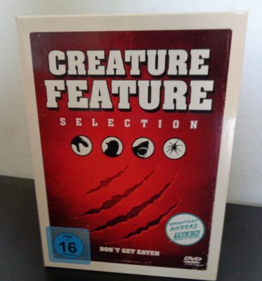Creature Feature Selection - Don't get eaten - 4 DVD's FSK16 