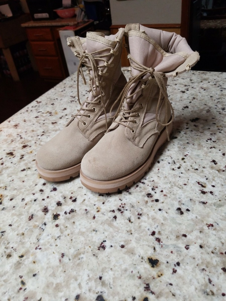 Condor Combat Boot Size Mens 5R Tan Beige Sand Rugged  display picture 3