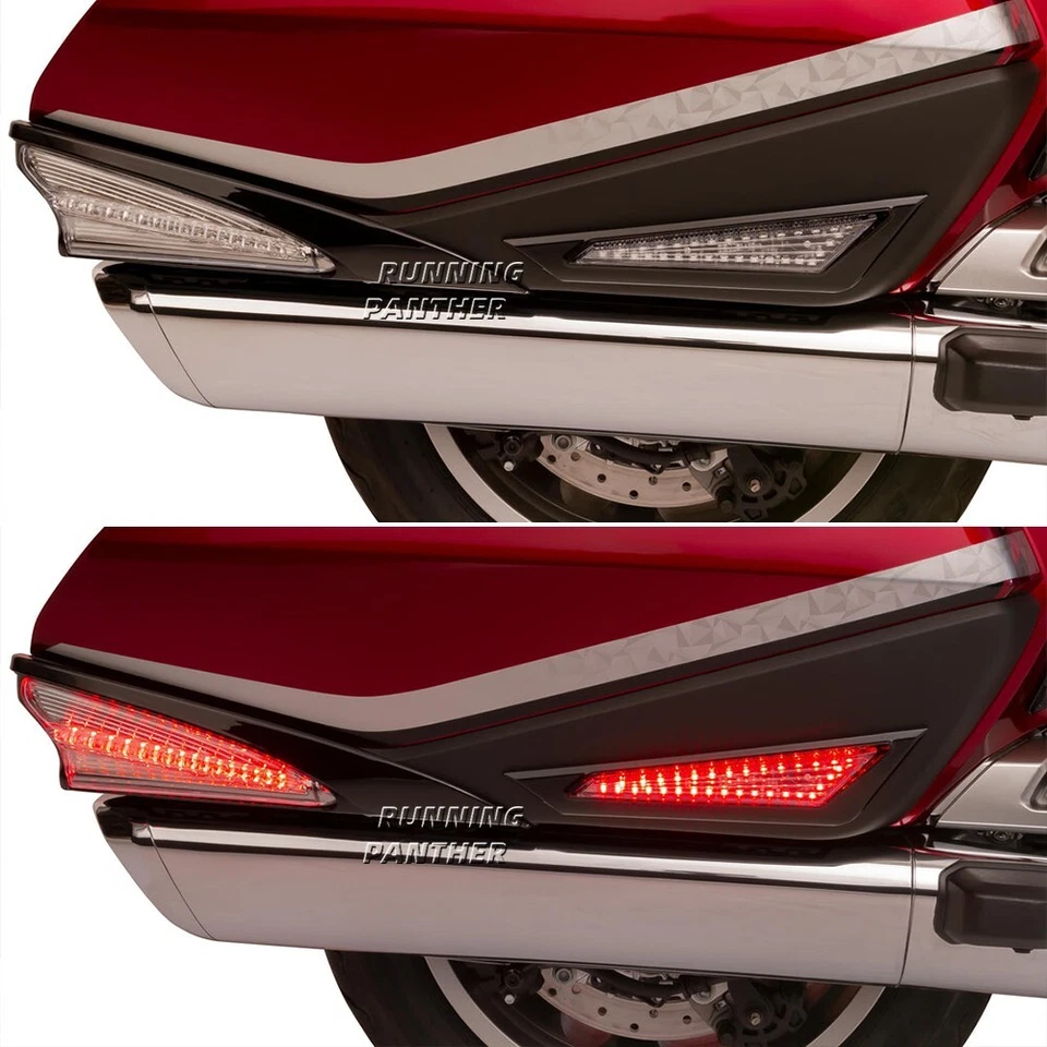 Luces LED indicadoras laterales de alforja para Honda Gold Wing 1800 2018-2023 Foto 2 de 4