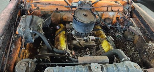 1963 STUDEBAKER CHAMP PICKUP STEERING COLUMN MT BLACK 1144830 - Picture 7 of 12