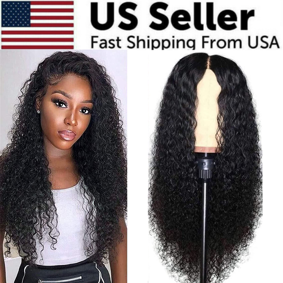 26 Inch Human Hair Wig with Bangs Layered Curly Lightweight Daily Use BrownBomb Feather Layered Wig 13x6 Glueless Pre Plucked 26  main image 2