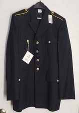 US Army Service Uniform ASU Enlisted Dress Blue Jacket Coat Mans 40 LC NEW