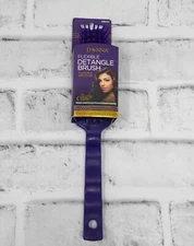 Donna Flexible Detangle Brush Flexible Bristles for Wet & Dry Hair Purple