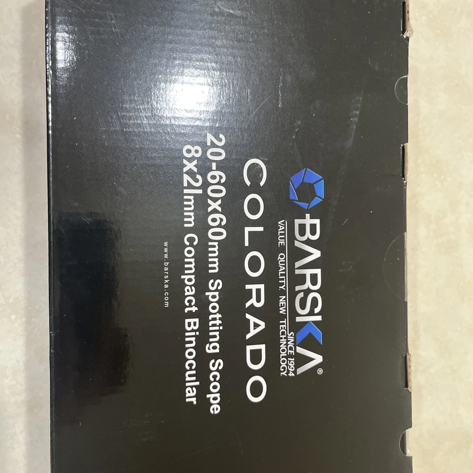 BARSKA COLORADO SPOTTING SCOPE & BINOCULAR 20-60X60MM & 8X21MM - Image 2 of 4