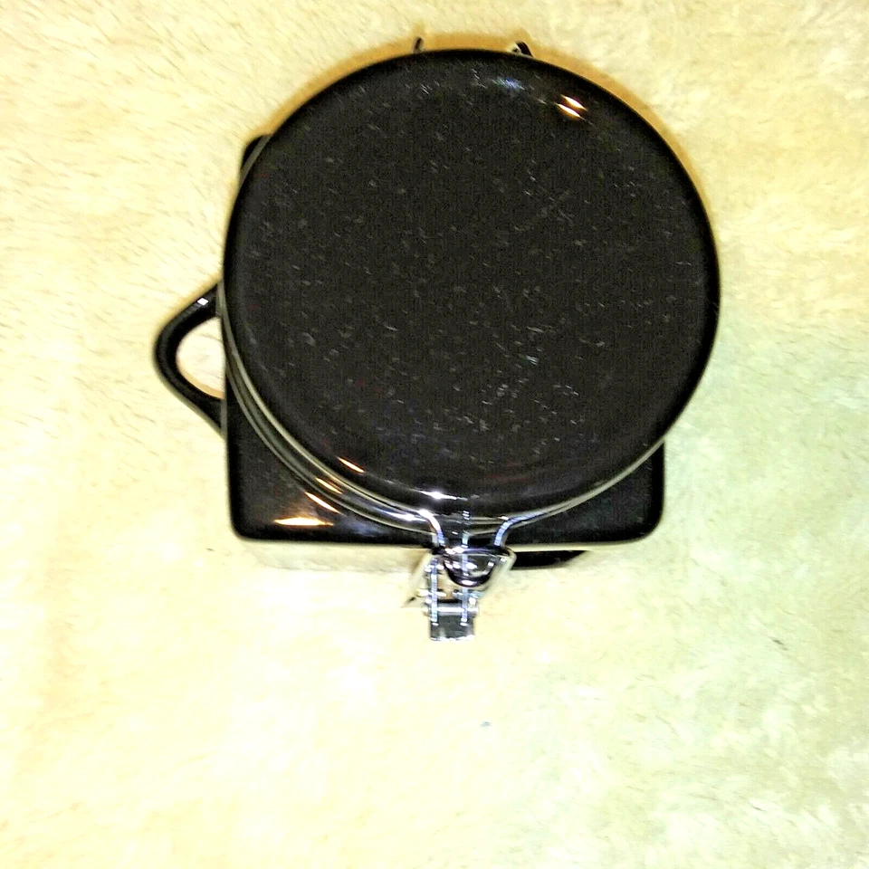 OGGI 5" Contenedor de Almacenamiento Cerámico con Mango Organizador Tarro Foto 2 de 4