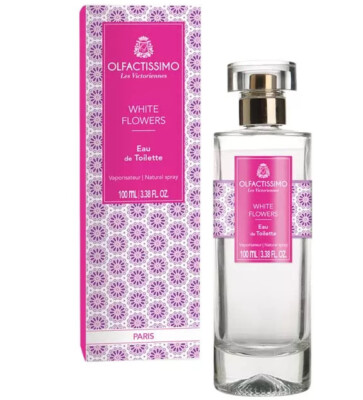 Parfum Olfactissimo Les Victoriennes White Flowers - Eau De Toilette 100 Ml - Fraîcheur Florale Pour Femme - Neuf Sous Emballage D'origine