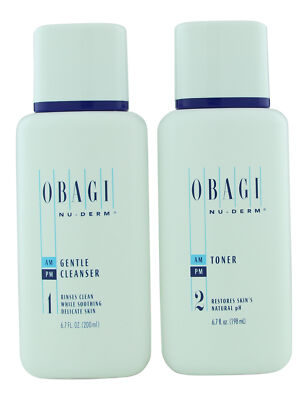 Obagi Nu-Derm Gentle Cleanser & Toner 6.7 oz. Facial Cleanser