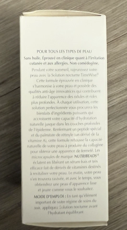 Solución nocturna Mary Kay TimeWise para todo tipo de piel 1 fl oz / 29 ml nueva en caja Foto 4 de 4
