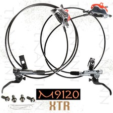 NEW Pre-Bled SHIMANO XTR BL-M9120 BR-M9120 4 Pistons Hydraulic Disc Brake set