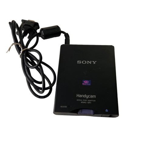 Sony MSAC-SR1 Handycam Serial Port Adaptor Memory Stick Unit And Card Only GUC