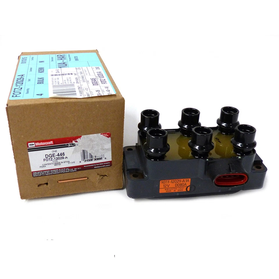 Bobina de encendido del motor Ford Mustang Explorer 1990-2010 4,0 L V6 OEM FOTZ-12029-A Foto 2 de 4