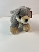 Aurora World Plush - Mini Flopsie - WOOLSEY the Wolf 8 inch New Stuffed Animal
