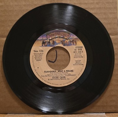 Irene Cara: Flashdance What a Feeling/Love Theme - NM | 1983 Pop Rock 45