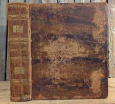 Holy Bible - Old and New Testaments ~ Holbrook and Fessenden ~ Sturges Family