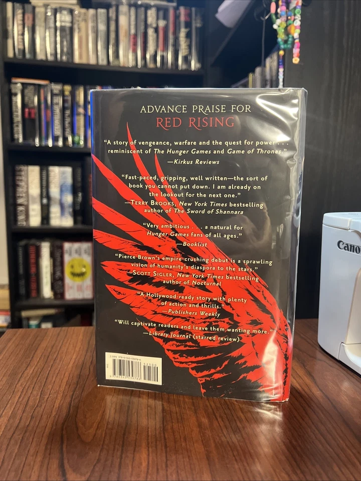 Red Rising - 1st Edition 1st Printing - Pierce Brown  - Hardcover HC DJ First Ed Foto 4 de 4