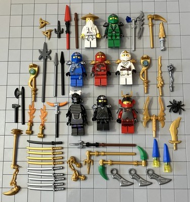 Lego Ninjago ZX Rise Of The Snakes Minifigs Minifigures Lot Of 8