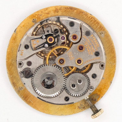 Vintage Longines Caliber 23Z 17-Jewel Wristwatch Movement, Keeps Time