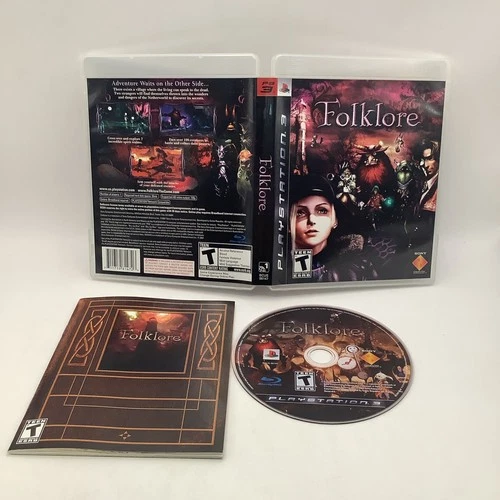 Folklore  PlayStation 3 Video Game CIB w/ manual PS3