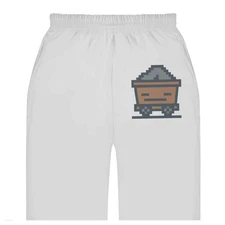 '8-Bit Minecart' Adult Sweatpants / Joggers (JO055452)