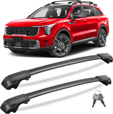 220Lbs Lockable Roof Rack Cross Bars Compatible with Kia Sorento X-Line X-Pro