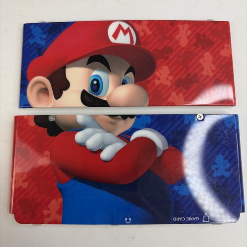 New Nintendo 3DS Kisekae Cover No.069 Mario Face Plates Top Bottom