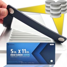 Powerful Magnetic Vent Screen Mesh Covers 3-Pack That Will Never Move or Fa...
