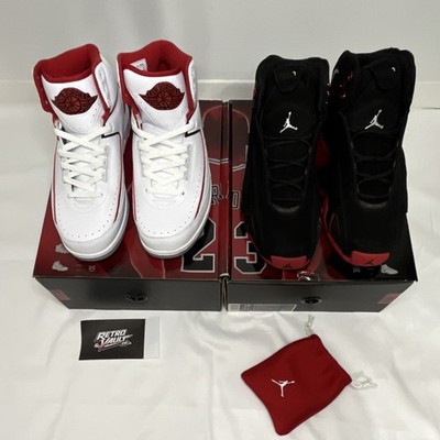 Nike Air Jordan 21/2 Countdown Pack 2008 Size 10 DS OG Box 2 & 21 White Red