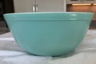 Vintage PYREX Robins Egg Blue #403 Nesting Mixing Bowl Turquoise 2.5 QT Nice