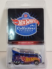 Hot Wheels 16th Annual Collectors Nationals Volkswagen T1 Drag Bus #623 / A35