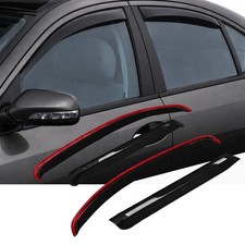 Window Visor Rain Guard 4pcs For Nissan Pathfinder 2013-2016 In-channel Smoke Window Visor Rain Guard 4pcs For Nissan Pathfinder 2013-2016 In-channel Smoke