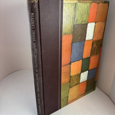 Vintage Readers Digest Family Treasury of Great Painters & Great Paintings Book