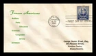 US COVER FRANCES E WILLARD FAMOUS AMERICANS FIRST DAY ISSUE SCOTT 872