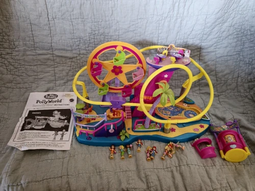 Vintage Polly Pocket Pollyworld Amusement Park