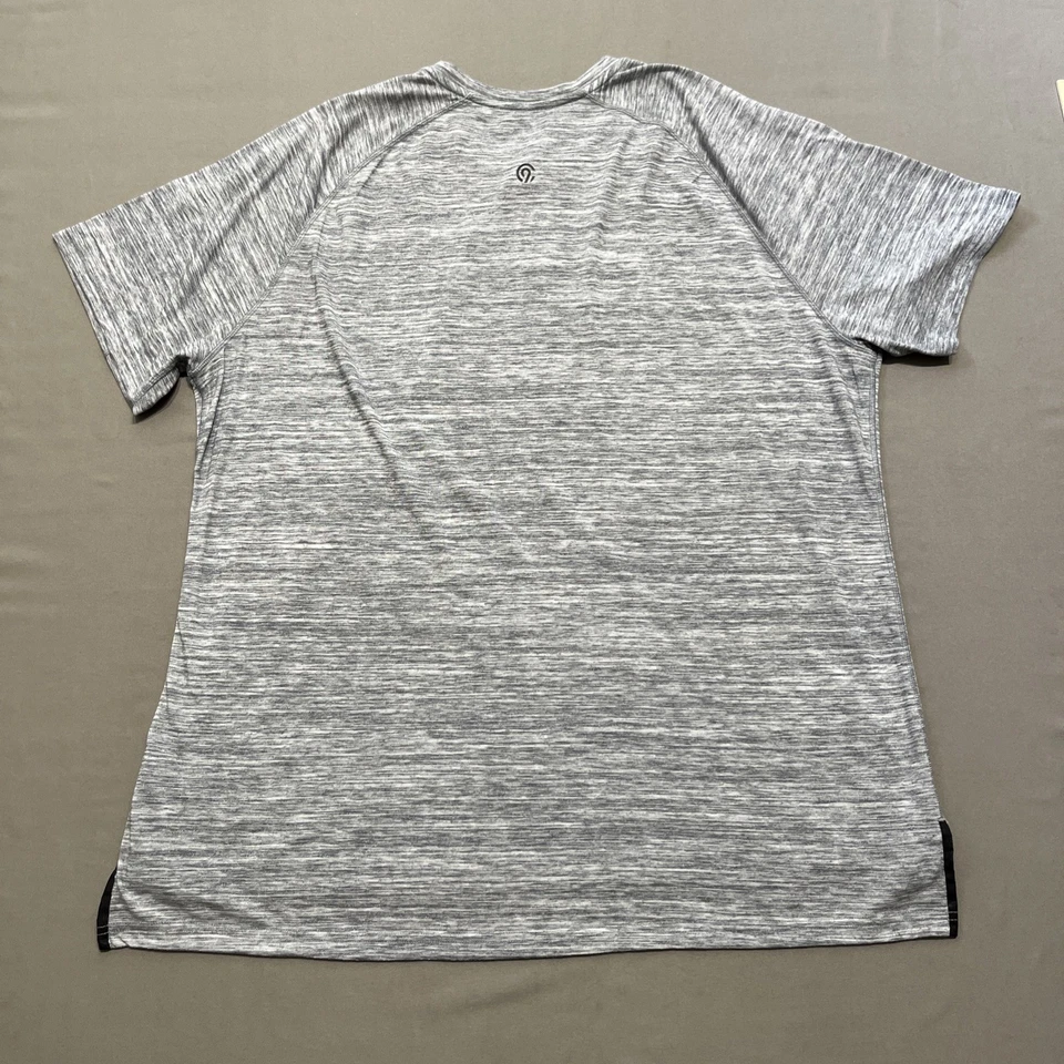 c9 Champion рубашка мужская XXL 2XL серый Henley легкий вес футболка верхняя производительность - Изображение 2 из 4