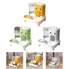 Distributeur automatique d'eau et de nourriture pour chat, gamelle pour