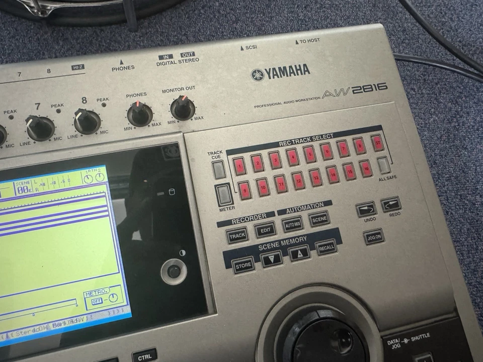 Yamaha AW2816 Professional Digital Audio Workstation - Image 2 of 4