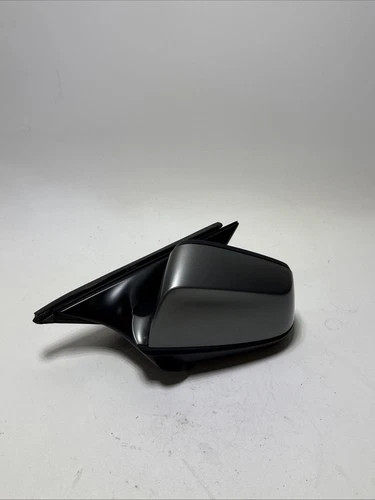 11-13 BMW F10 5 Series Front Left Driver Side View Door Mirror Heated Gray OEM