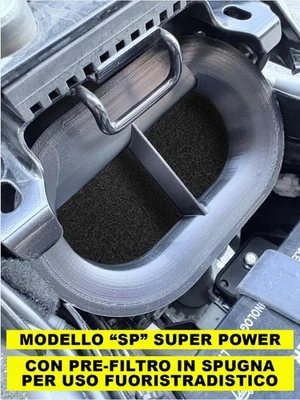 KIT Airbox CfMoto 450MT/Ibex 450  + spugna prefiltro SUPER POWER AirMiw STAGE 3 - Immagine 1 di 4