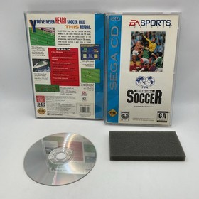 FIFA International Soccer (Sega CD, 1994) Complete | Tested | Authentic