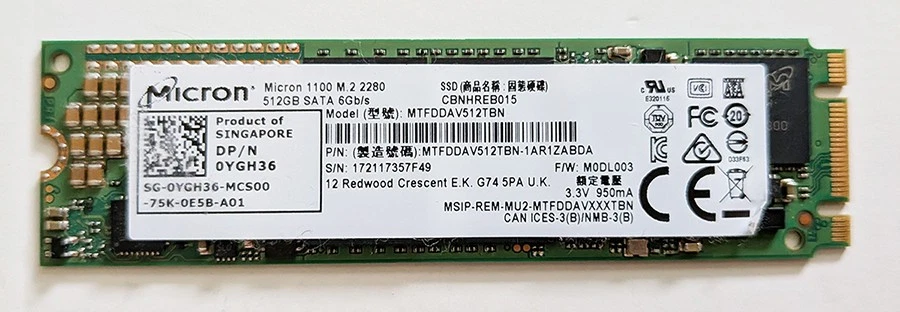Micron M.2 Interface Internal Solid-State Drives for sale | eBay