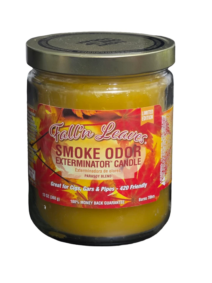 VELAS EXTERMINADOR DE OLOR A HUMO EDICIÓN LIMITADA | 7º HR TIEMPO DE COMBUSTIÓN | PAQUETE DE 1 Foto 4 de 4