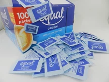 EQUAL Zero Calorie Sweetener, 0.035 oz   100 Packets