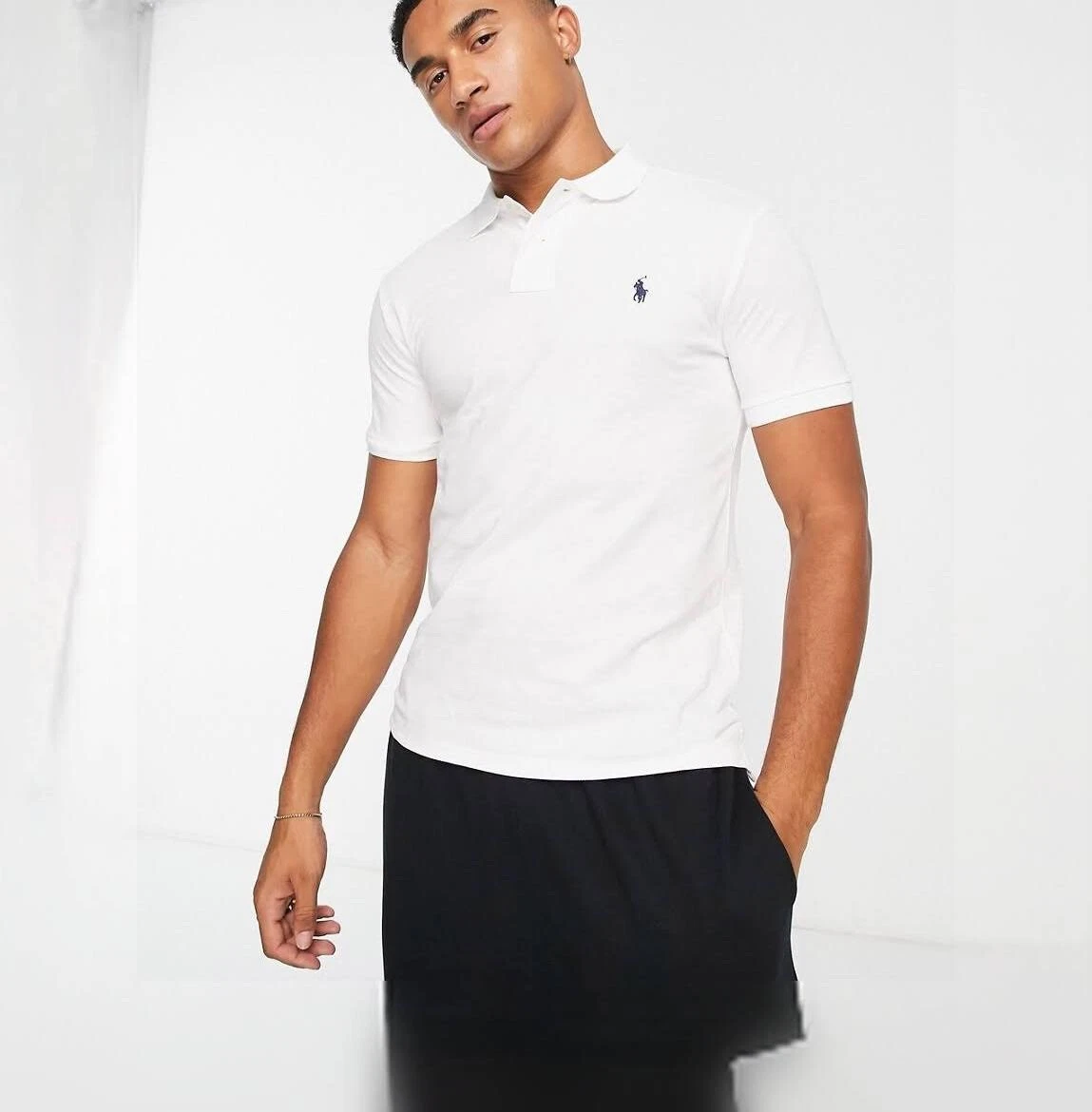 mens white ralph lauren t shirt