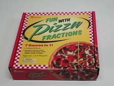 Learning Resources Fun With Pizza Fractions Math Game Homeschool Educational