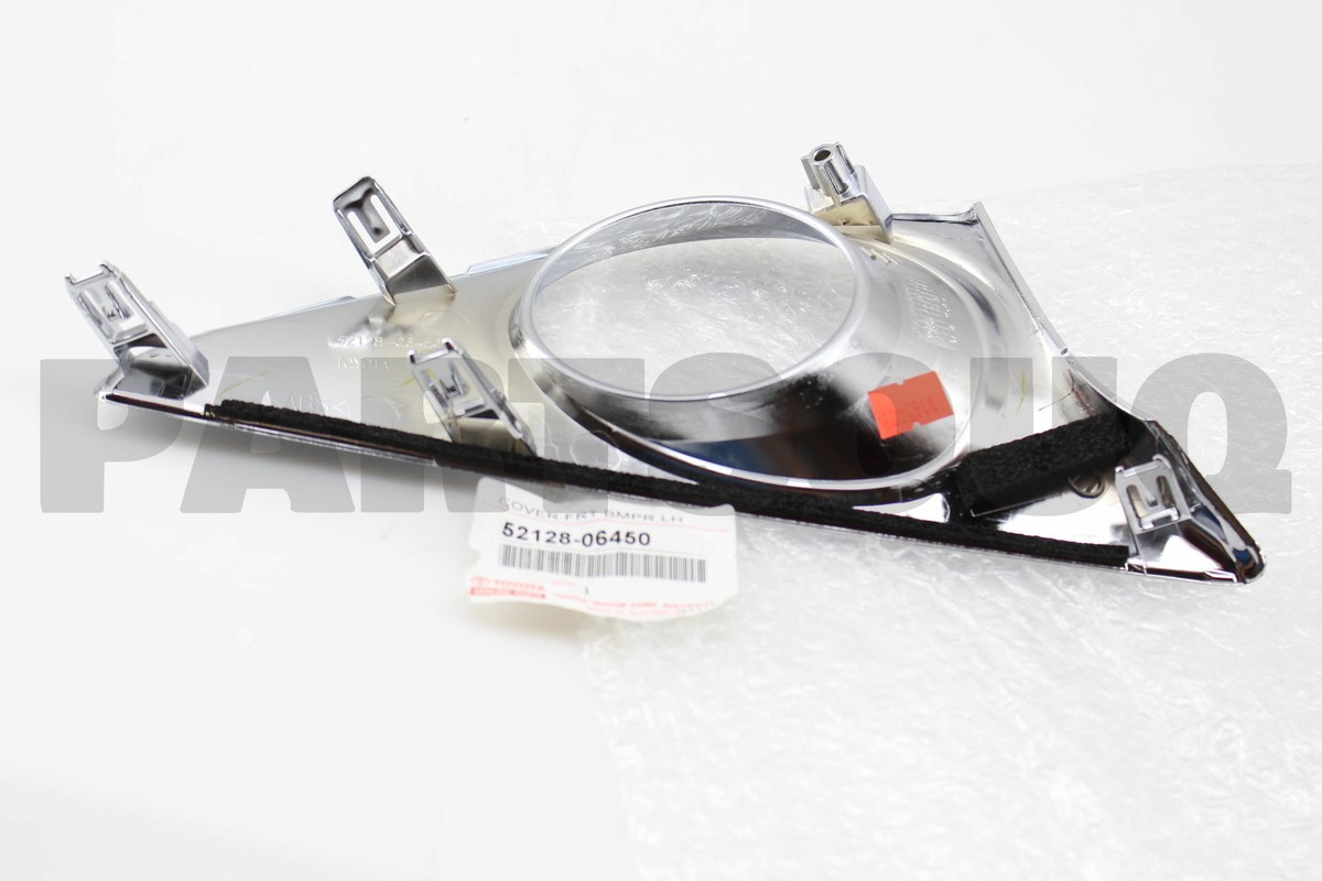 5212806450 Genuine Toyota COVER, FRONT BUMPER HOLE, LH 52128-06450