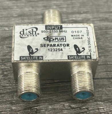 DISH NETWORK 123254 SEPARATOR  DUAL TUNERS