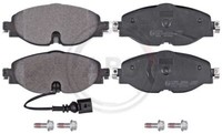 37958 A.B.S. Bremsbelagsatz, Scheibenbremse FüR Audi,Audi (Faw),Cupra,Seat,Skoda
