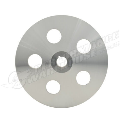 Aluminium Gm Power Steering Pump Pulley Saginaw Keyway Style Sbc Bbc - Picture 3 of 3