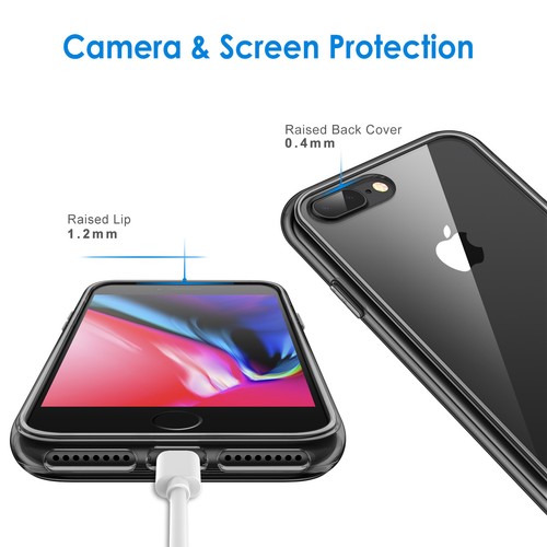 JETech Case for iPhone 8 Plus and iPhone 7 Plus 5.5-Inch, Non-Yellowing - Picture 13 of 20